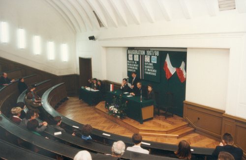 Inauguracja programu Master HEC/SGH 1997/98